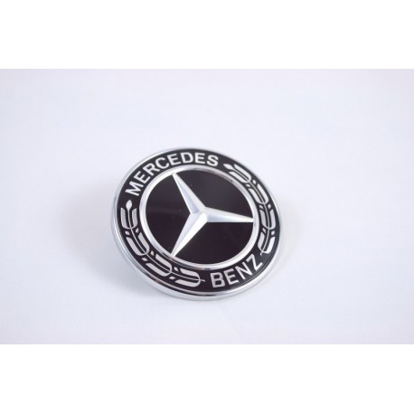 Original Mercedes-Benz Ersatz Stern für Stoßfänger schwarz