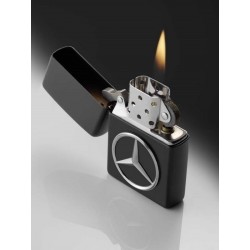 Original Mercedes Benz Zippo Feuerzeug schwarz Made in USA