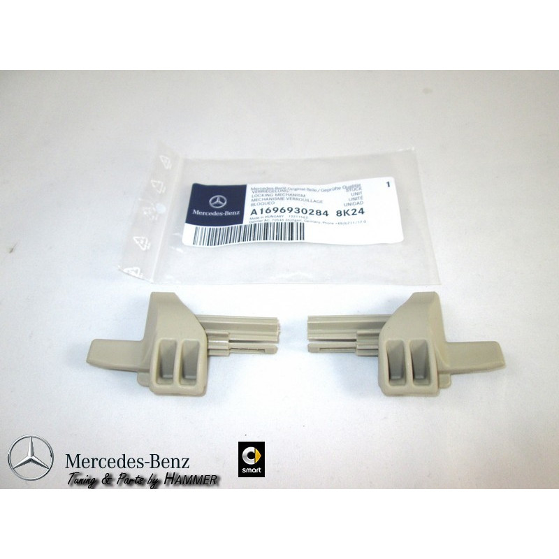 thumbnail image 2 of Genuine Mercedes-Benz Holder For Cargo Compartment Cover Locking, A-Class W169 / B-Class, A16969302847E94 2 of 4