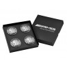 Original Mercedes-Benz AMG Radnabenabdeckung mit Wappen, 4er Set