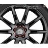 Original Mercedes-Benz AMG Radnabenabdeckung mit Wappen, 4er Set