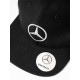Original Mercedes-Benz Flat Brim Basecap Cap Mütze schwarz