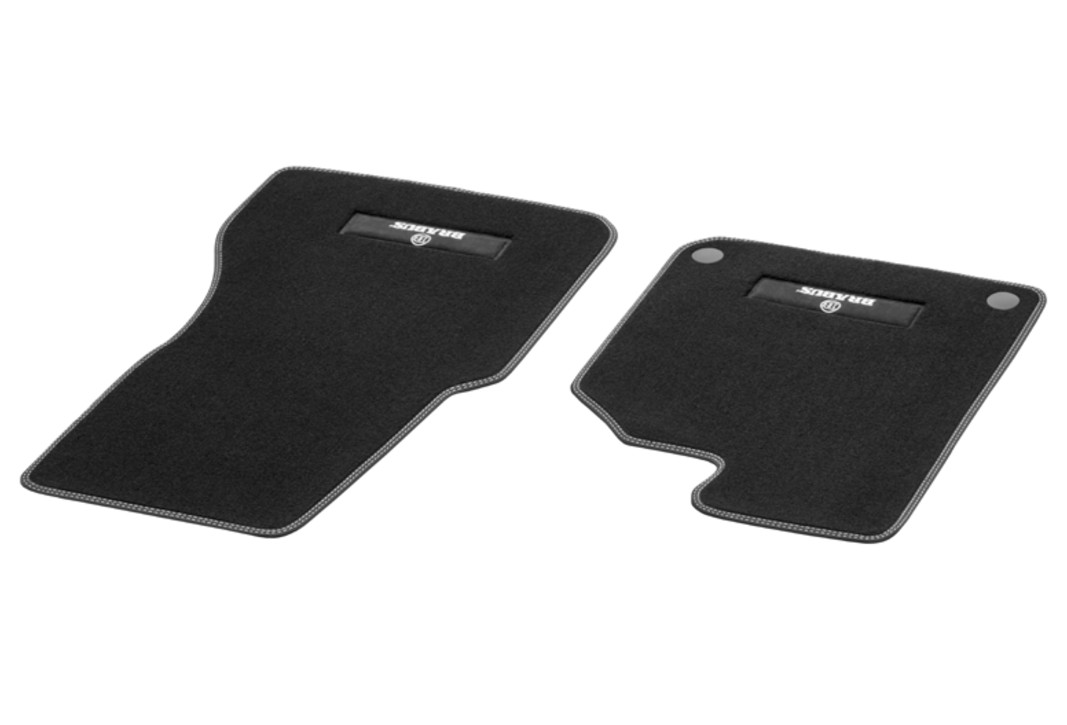 teileplus24 Auto-Fußmatten F653 Velours Fußmatten Set kompatibel