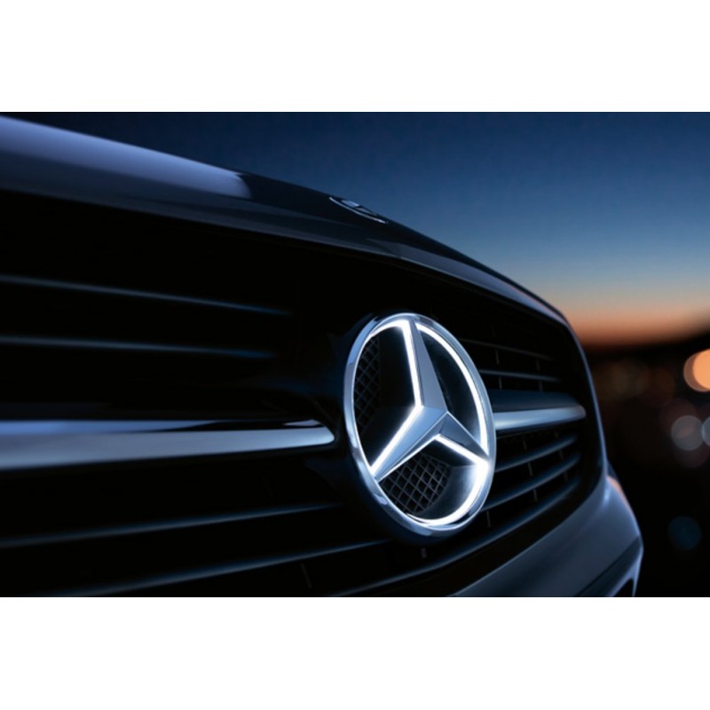 LED-Platine passend für Mercedes Stern beleuchtet, Farbe wählbar