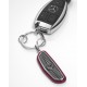 Original Mercedes-Benz Schlüsselanhänger - Atlanta Edelstahl / Acetat, schwarz