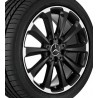 Original Mercedes-Benz Felge C-Klasse 205 10-Speichen-Rad 19 Zoll glanzgedreht- -hinten 