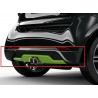 Original smart BRABUS 453 Heckschürze BRABUS Sportauspfuff innenliegende Rohre