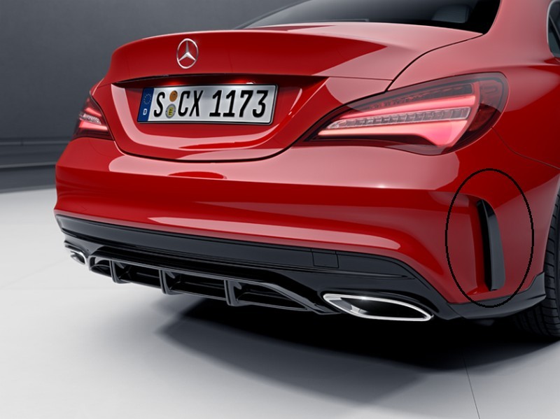 Original Mercedes-Benz AMG Zusatz-Flics Komplett Satz CLA C117 X117