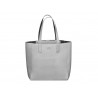 Original Mercedes-Benz Shopper Tragetasche Schultertasche silber / schwarz
