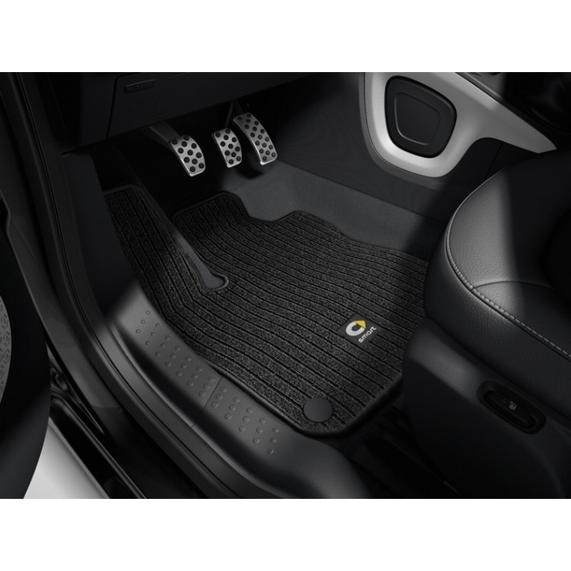 Wielganizator Gummimaten Für Smart ForFour II - 2-teiliges Set Hinten