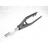 Original smart ebike Fahrradgabel Gabel grau inkl. Reflektor