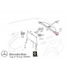 Orig. Mercedes-Benz Halter Verriegelung Rollo Laderaumabdeckung B-Klasse 246