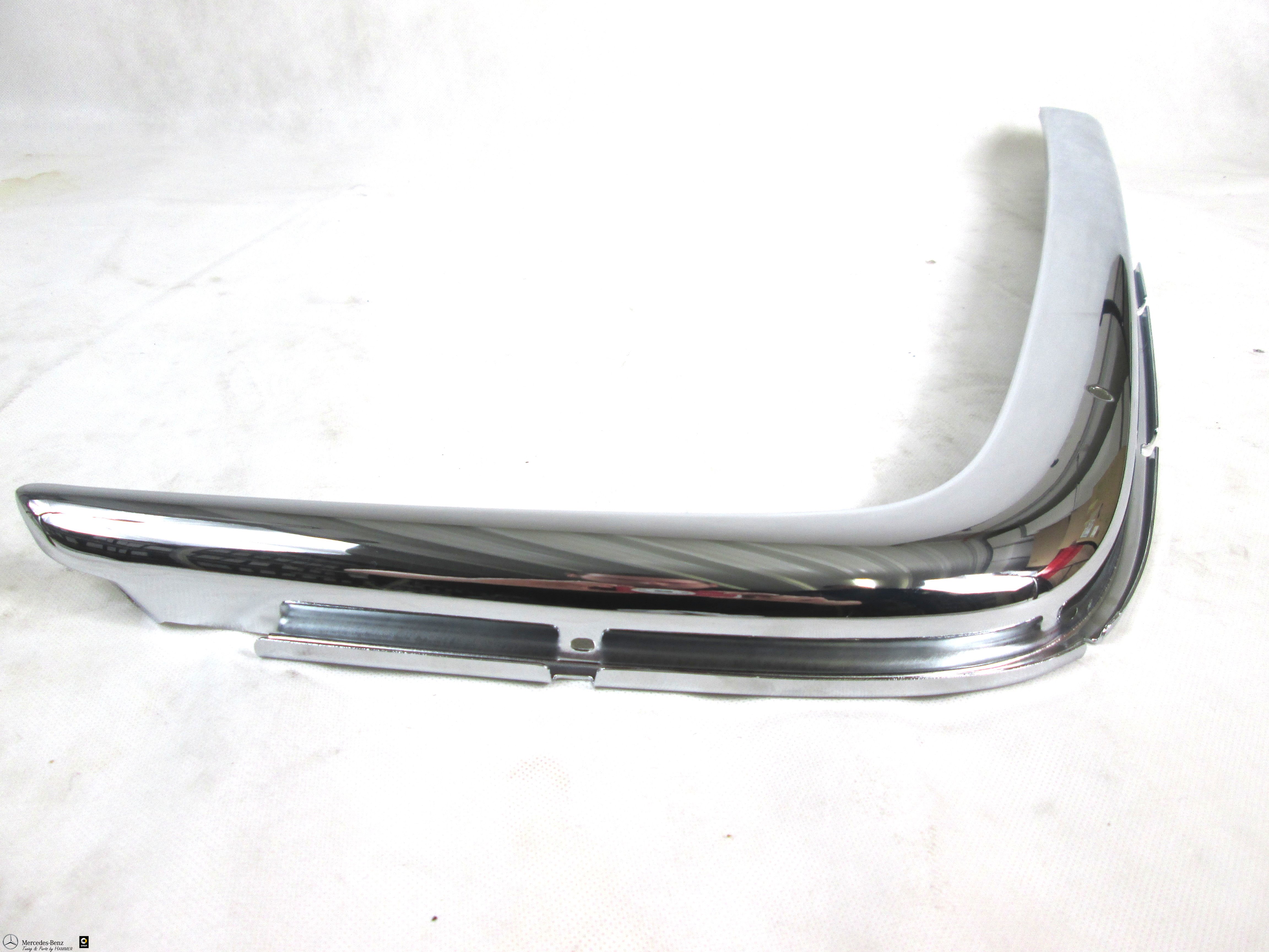 Original chrome Blende Stoßfänger rechts SL SLC 107 A1078851001 