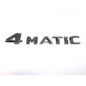 Original Mercedes-Benz 4 Matic Schriftzug für Heckklappe selbstklebend Chrom