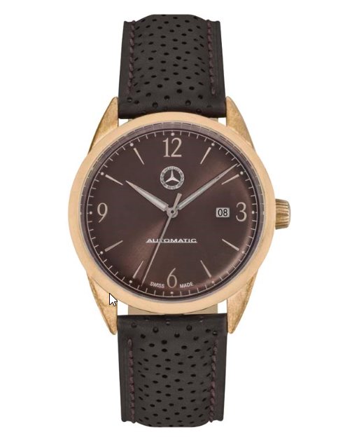 Orig Mercedes-Benz Armbanduhr Uhr Chronograph Herren Classic