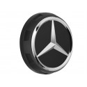 1x Orig. Mercedes-Benz Nabendeckel Radnabendeckel schwarz matt A00040009009283