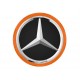 1x Original Mercedes-Benz Nabendeckel Radnabendeckel orange A00040009002232