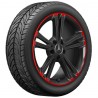 Orig. Mercedes Felgensatz 18 Zoll schwarz/rot A-Klasse 177 B-Klasse 247 CLA 118
