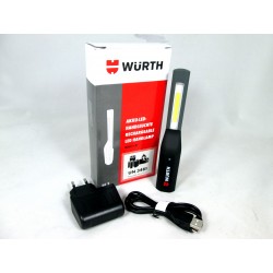 Würth Akku-LED-Handleuchte Werkstattlampe WLH1.2 100-320 Lum 1000 mAh + Magnet