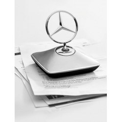 Original Mercedes-Benz Briefbeschwerer silvershadow / chrome / schwarz B66954610