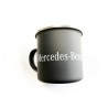 Original Mercedes-Benz Classic Partner Tasse Becher Kaffeetasse emailliert 375ml