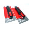 2x Orig. Würth 2K-Cutter-Messer mit Schieber Teppichmesser 18 mm inkl. 6 Klingen