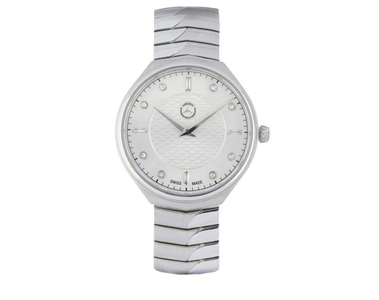 Original Mercedes-Benz Armbanduhr Uhr Classic Lady Diamond B66041930