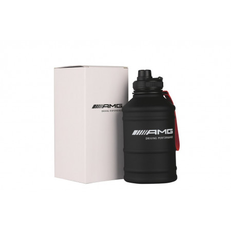 Original Mercedes-Benz AMG Sport Trinkflasche XXL 2,2 Liter Edelstahl Q10020818