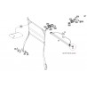 Orig. Mercedes-Benz Halter Verriegelung Rollo Laderaumabdeckung GLB 247