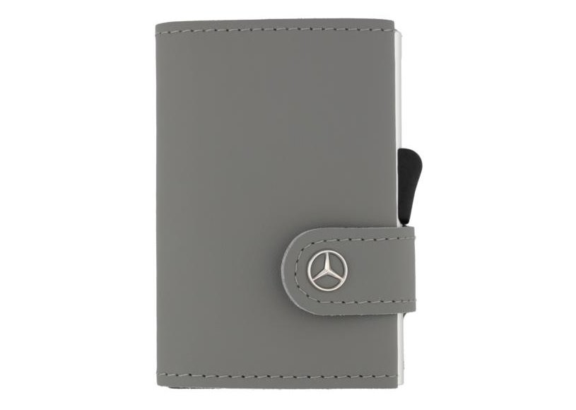 Original Mercedes-Benz Minigeldbörse Geldbörse Brieftasche grau  