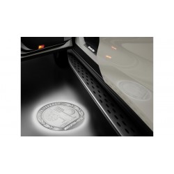 Original Mercedes-Benz LED Projektor Set AMG Wappen Vordertüren