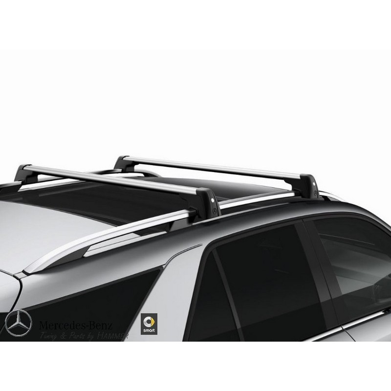 2 Stück Auto Dachträger für Mercedes Benz GLE W166 SUV 2015-2022, Auto  Dachgepäckträger Querträger Dachreling Schienen Trägerhalter Zubehör