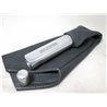 Original smart 450 BRABUS Handbremsgriff Handbremshebel Alu matt Ledermanschette grau