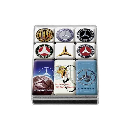 Original Mercedes-Benz Magnetset Magnet B66041558