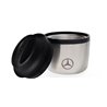 Original Mercedes-Benz Isotherm-Lunchbox 550ml B66959703 schwarz-silber, Edelstahl 