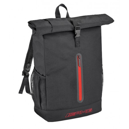 Original Mercedes-Benz AMG Rucksack, Rolltop B67960009 schwarz/rot