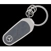 Original Mercedes-Benz Schlüsselanhänger, Zierteil silberfarben / anthrazit B66959848