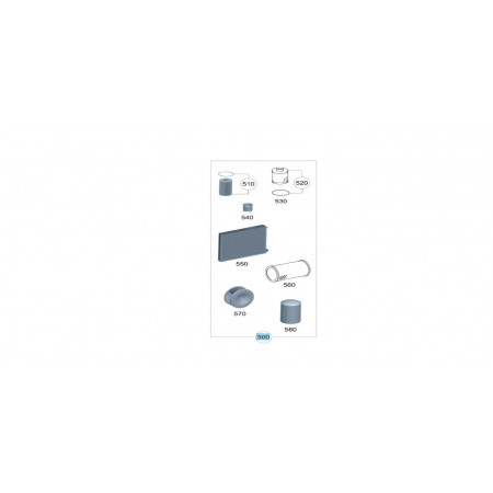 original Mercedes-Benz Filterpaket Unimog A0011800709