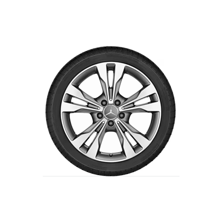 4x Original Mercedes-Benz Winteräder auf Alufelge V-Klasse 447 Michelin Pilot Alpin PA4 MO