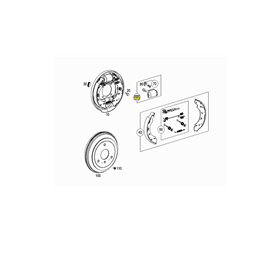 original Smart 451 Radbremszylinder Set Satz Hinterachse A4514200518