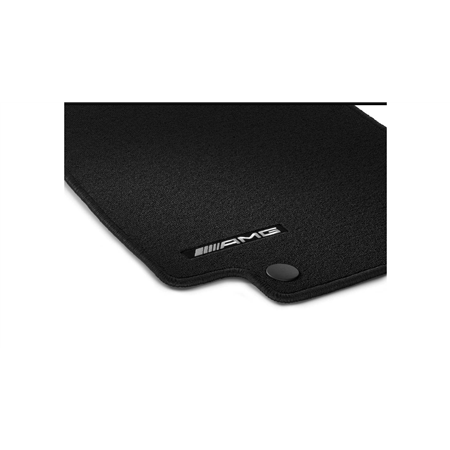 original Mercedes-Benz AMG C-Klasse 205 Fußmatte Fahrerseite Velours schwarz