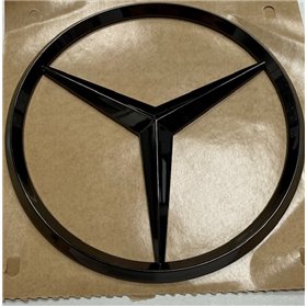 original Mercedes-Benz Stern Heckklappe Reserverad Dark Chrome
