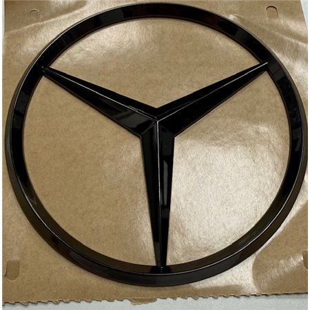 original Mercedes-Benz Stern Heckklappe Reserverad Dark Chrome
