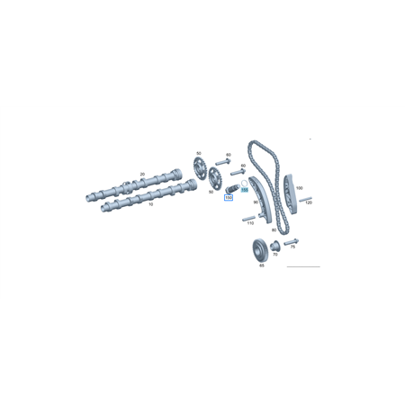 original Mercedes-Benz Kettenspanner OM 651 A6510500800