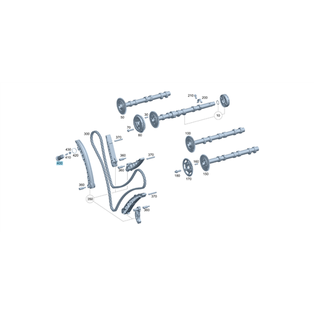 original Mercedes-Benz Kettenspanner OM 642 A6420500311