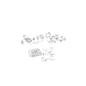 original Mercedes-Benz Thermostat OM 646 A6462001115 Set