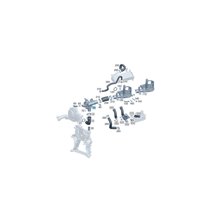 original Mercedes-Benz Thermostat OM 651 A6512002700