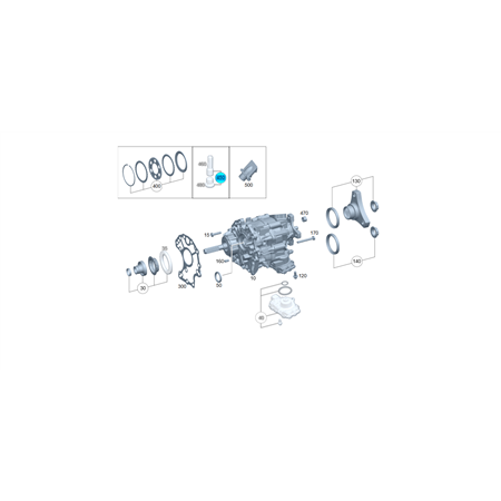 Original Mercedes-Benz Öleinfüllrohr Verschlussschraube Verteilergetriebe 725.0 A7252810300