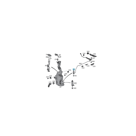 original Mercedes-Benz Kreiselpumpe Set Pumpe Scheibenwaschanlage A2218690121