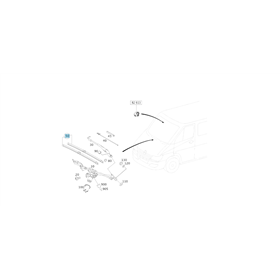 original Mercedes-Benz Wischerblätter Satz Set Sprinter 906 A9068201000